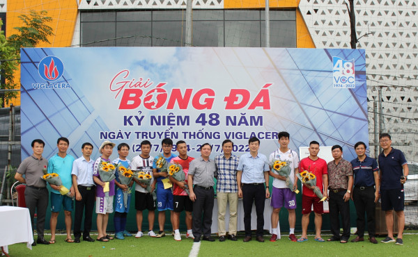 Khai mạc Giải bóng đá Nam Viglacera 2022